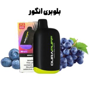 پاد بلوبری انگور 5هزار کام ناستی Durapuff