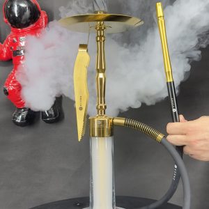 قلیان بوگاتی لارج طلایی کرنو
