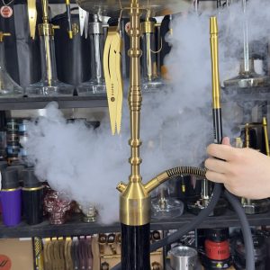 قلیان پاریس طلایی مات کرنو